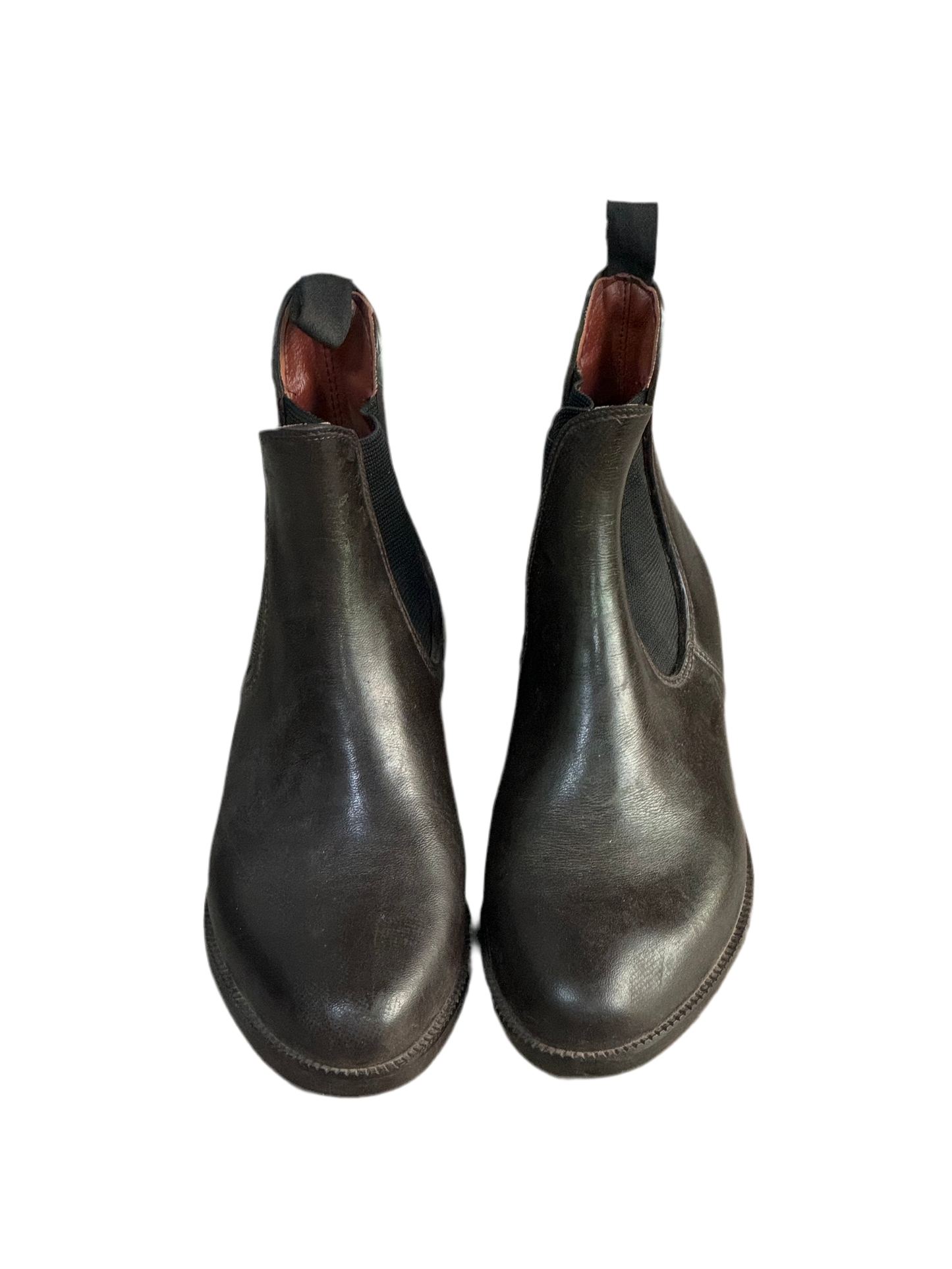 Horse riding leather boots by Shires, size 40