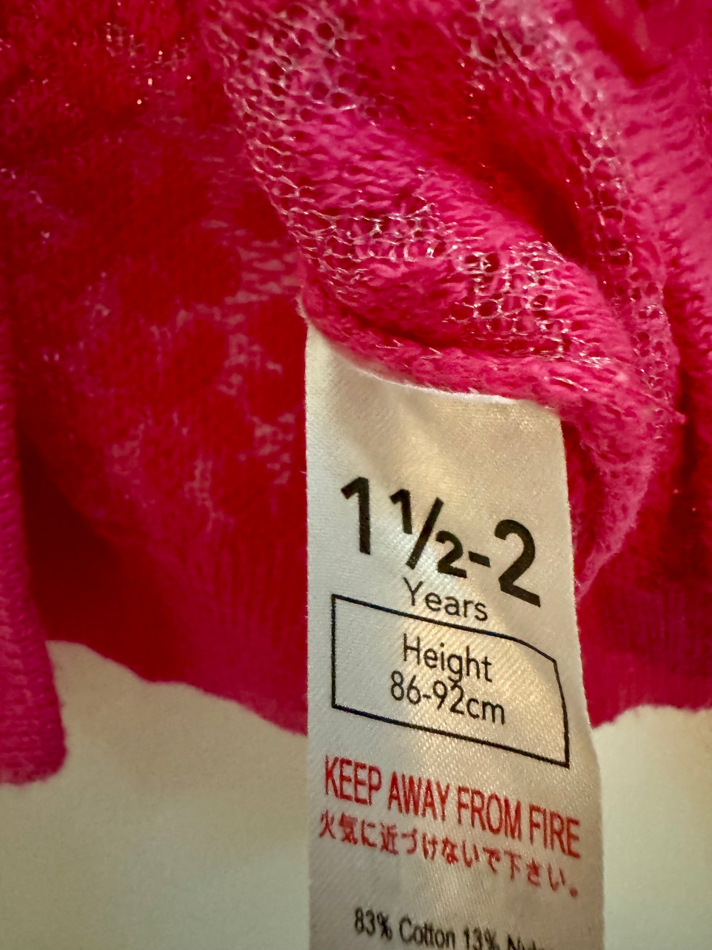 Pink Cardigan for a baby 1 1/2-2 yo, George