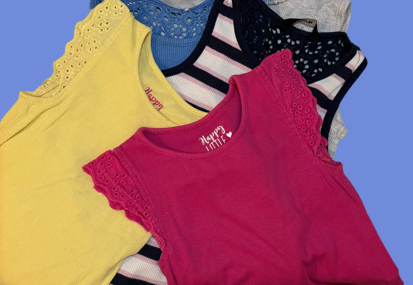 Tops, set of 5