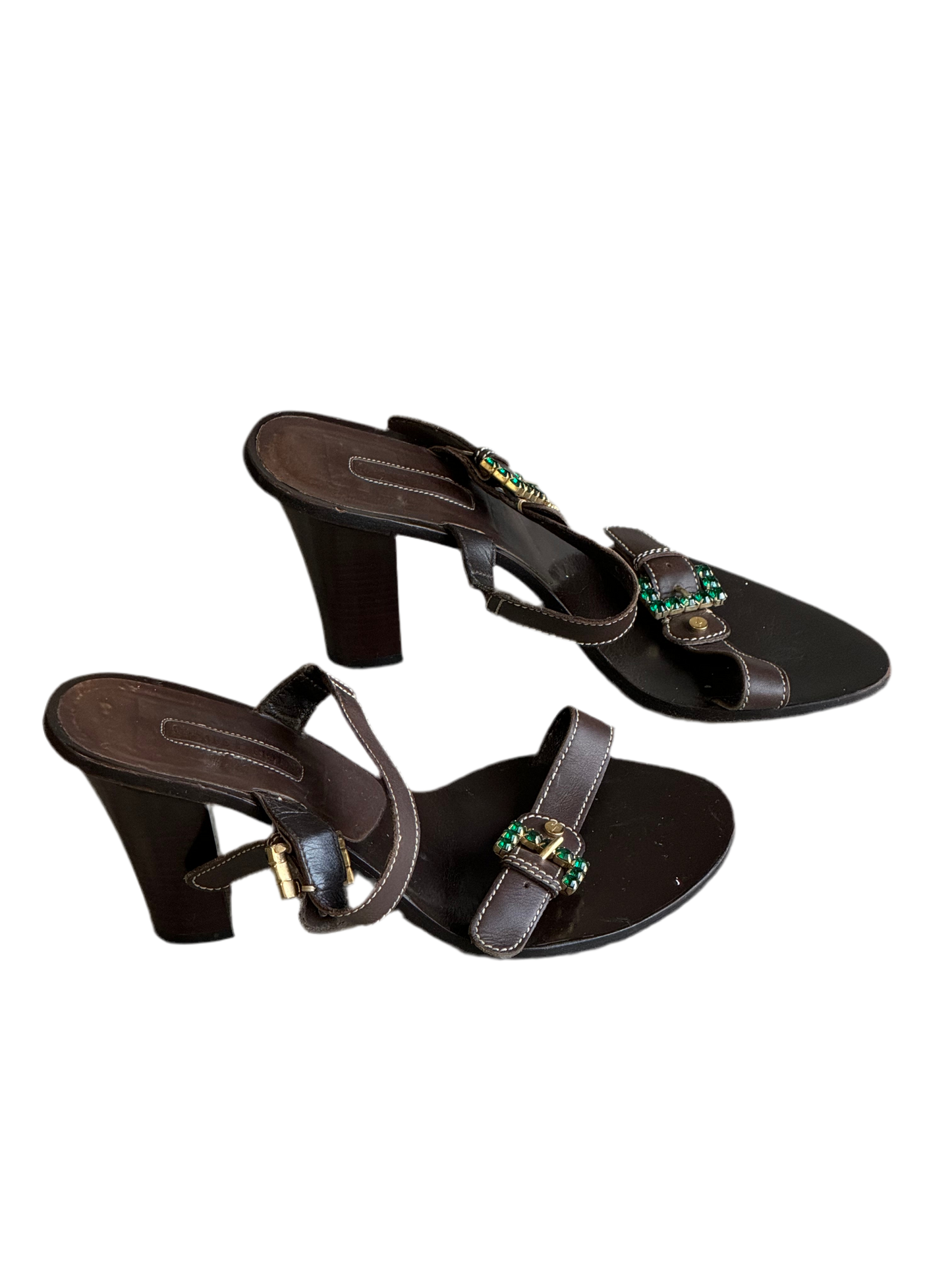 Cesare Paccioti ladies slip-on heeled sandals, size 40