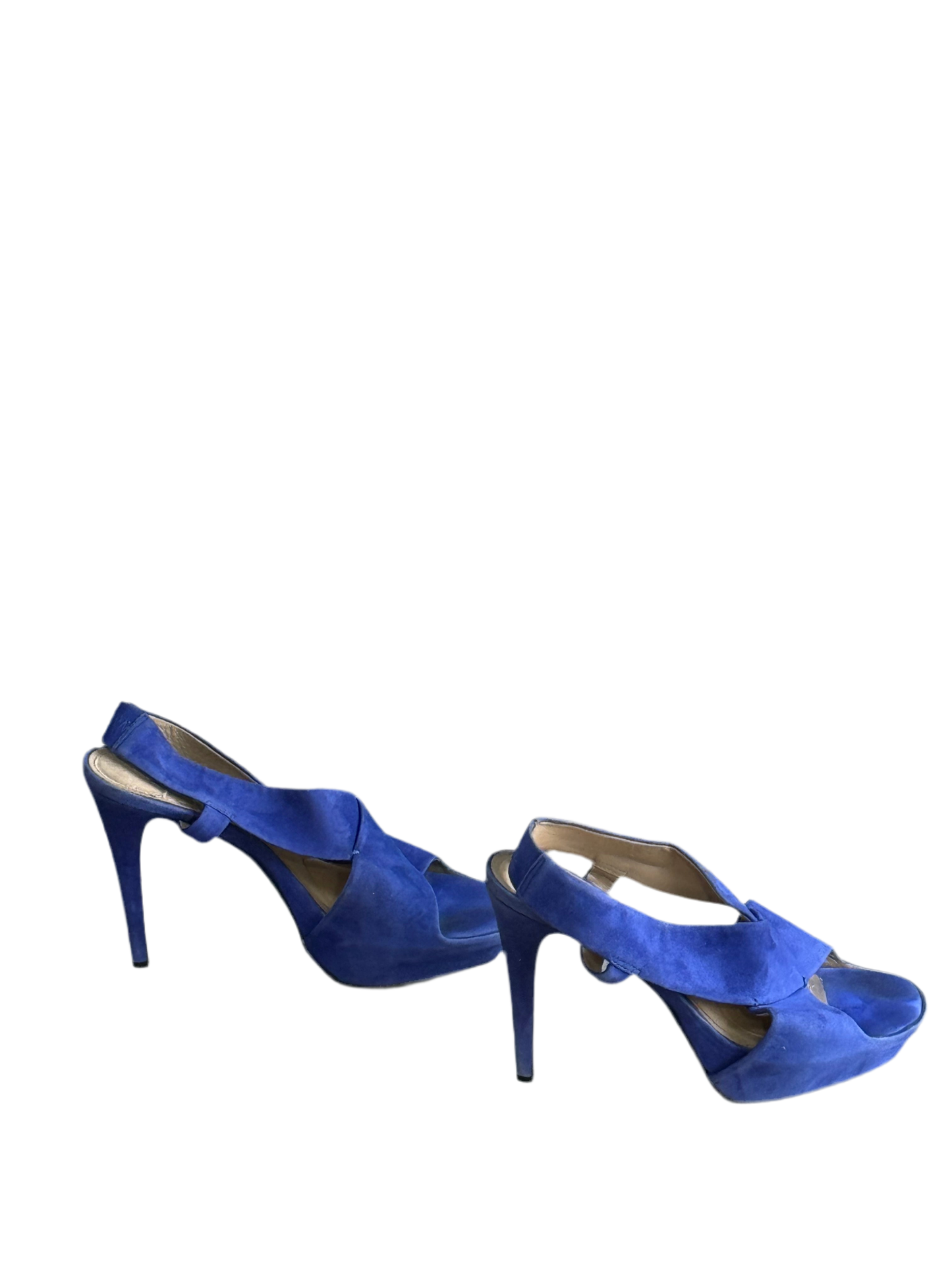 Diane Von Furstenberg ladies heeled suede sandals, size 40