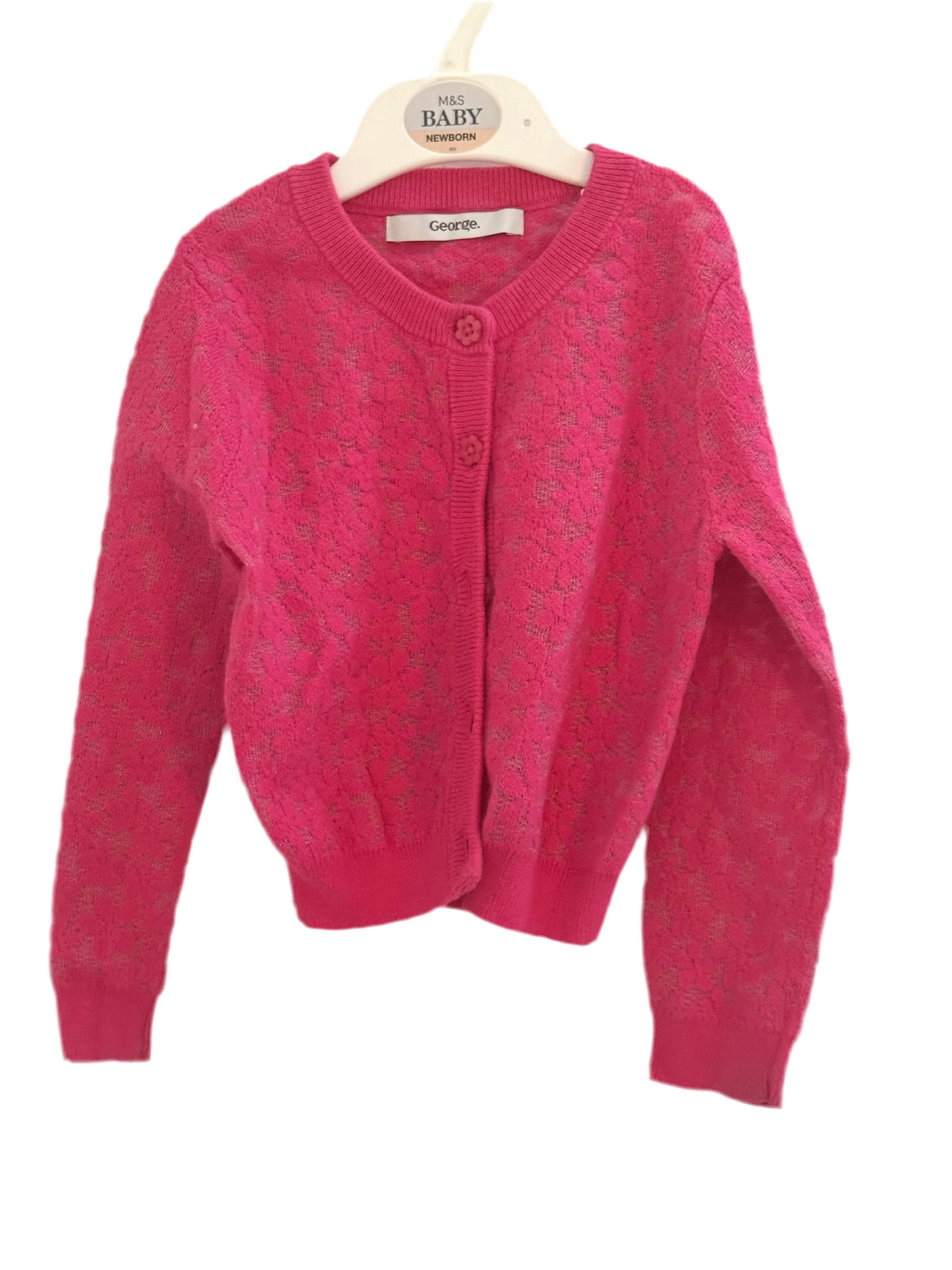 Pink Cardigan for a baby 1 1/2-2 yo, George
