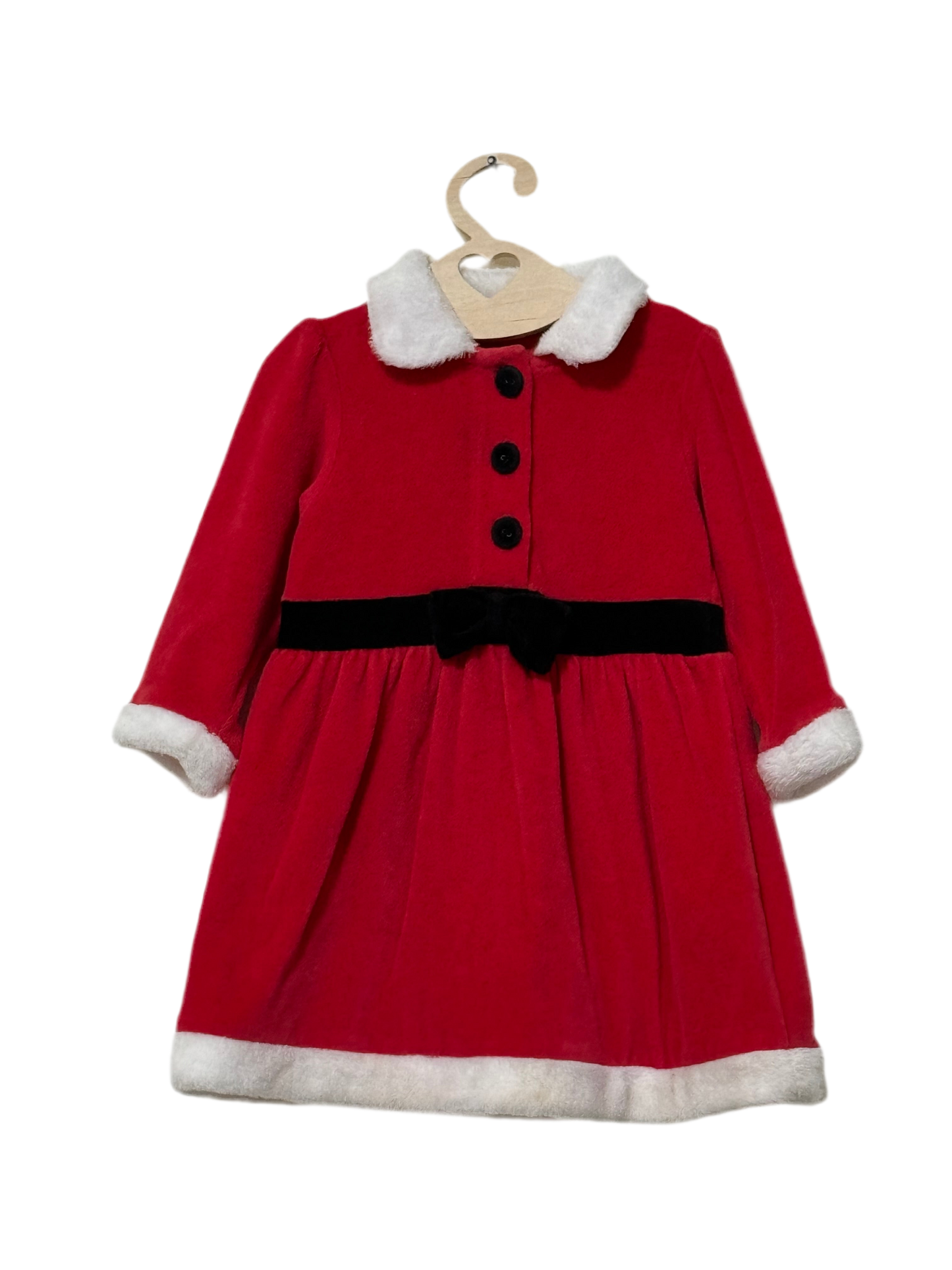 Santa dress, 12 months baby girl