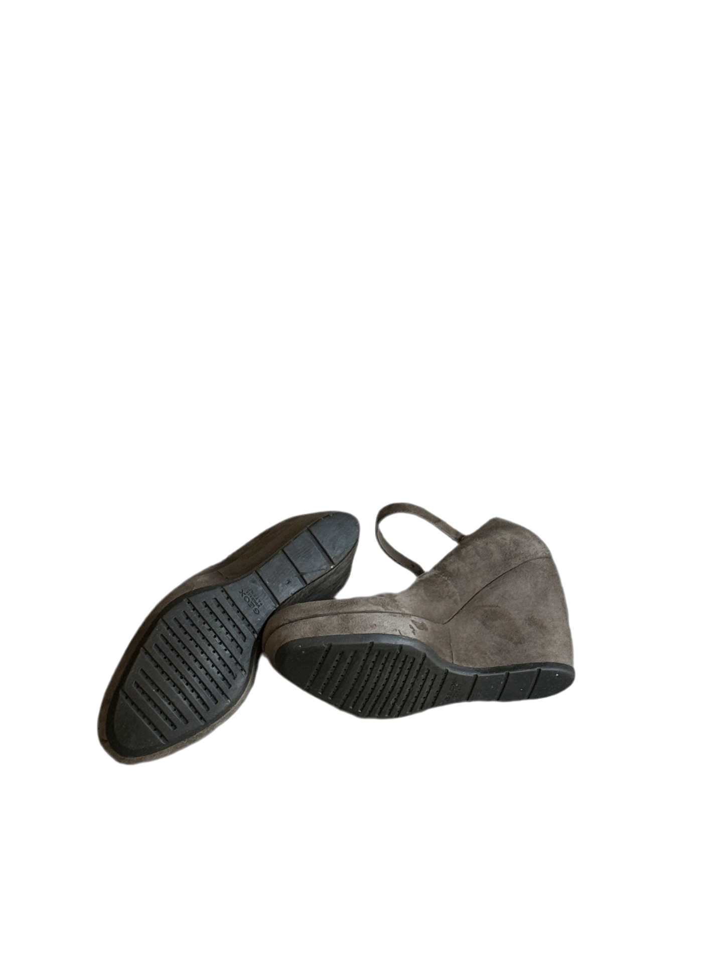 Geox Suede Shoes on a platform