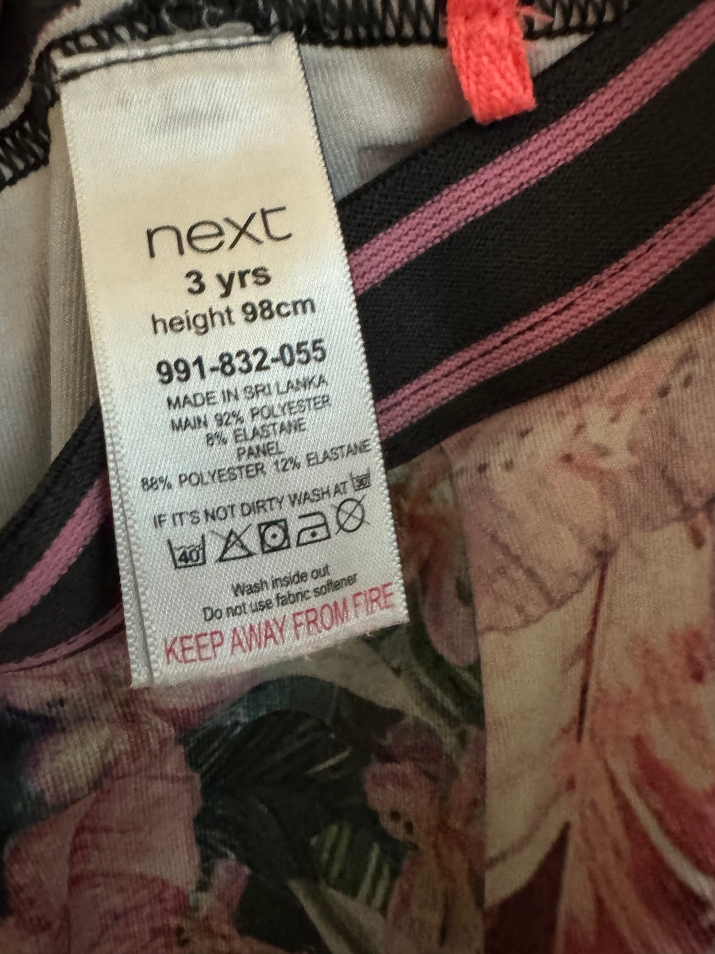 “Next” Leggings, 3 yo
