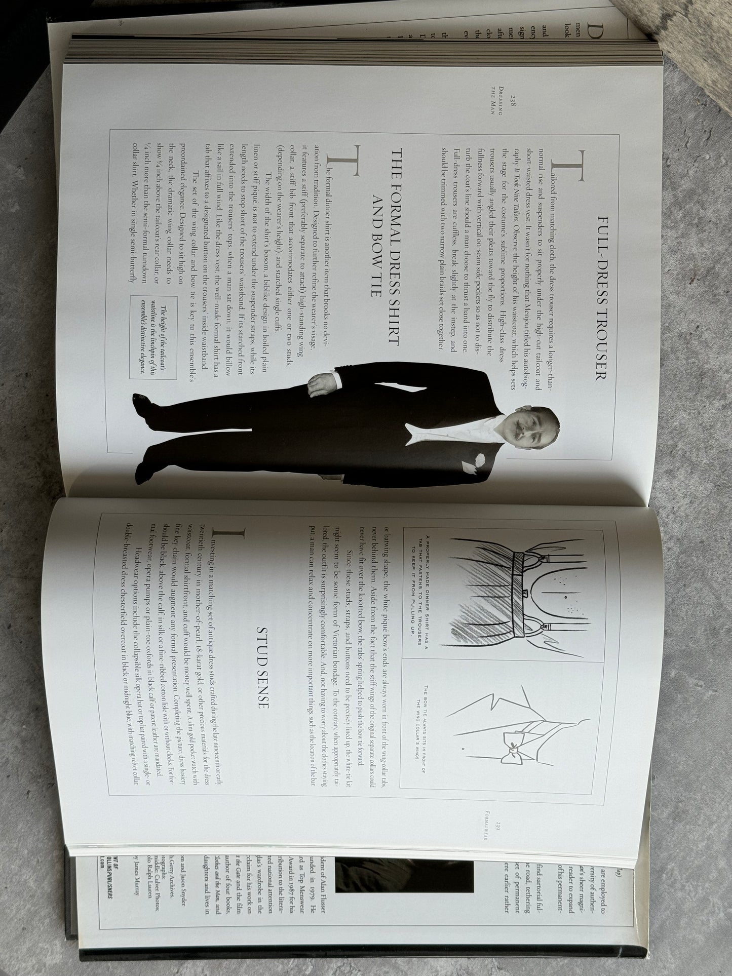“Dressing the Man. Mastering the Art of Permanent Fashion” book by Alan Flusser.