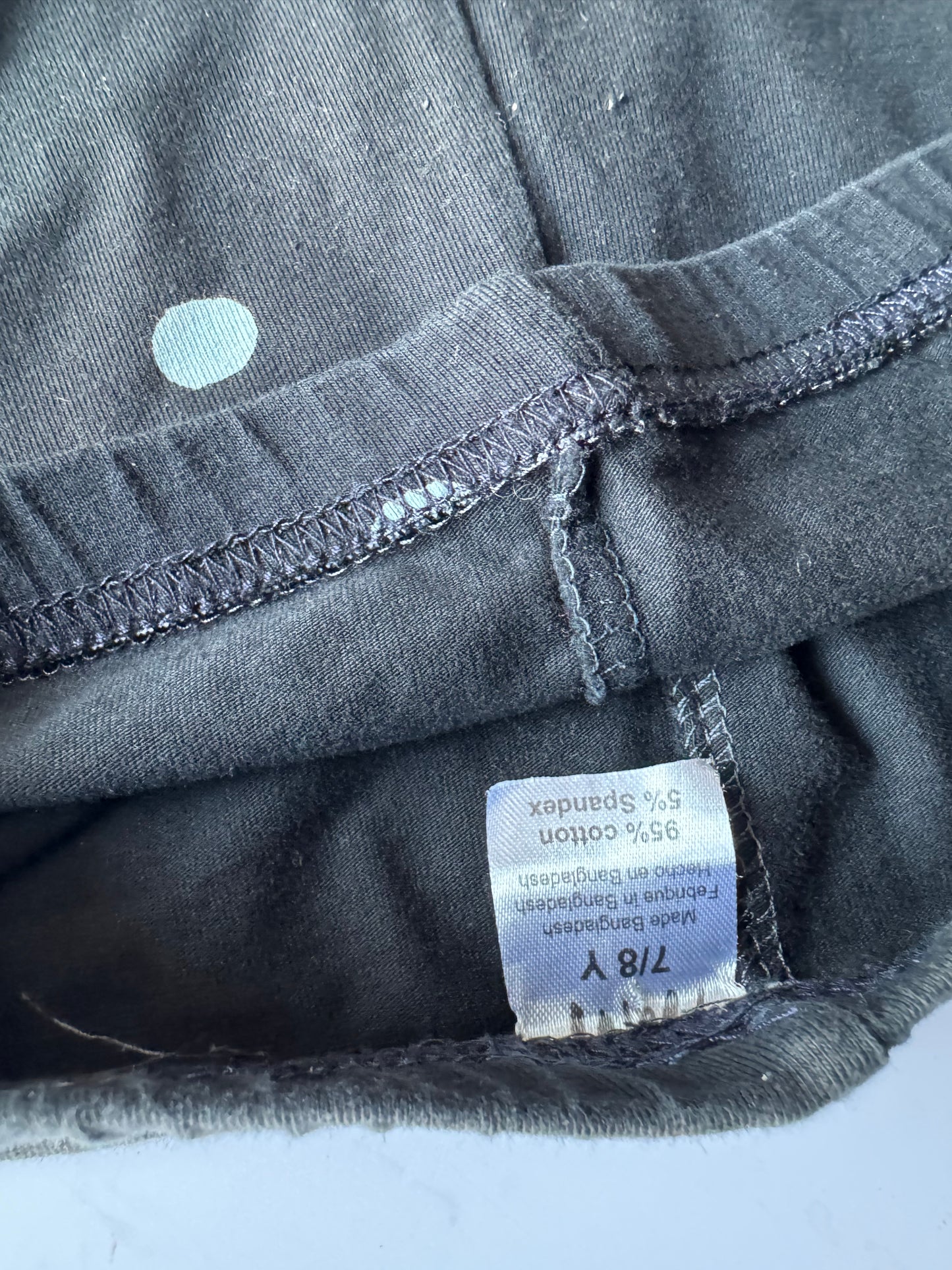 H&M Girls leggings 7/8 years