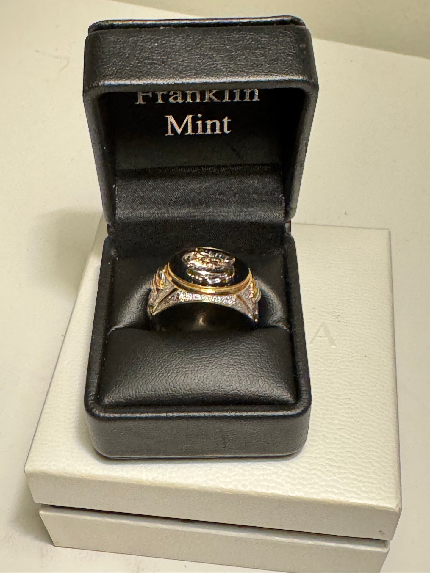 Franklin Mint Harley Davidson ring