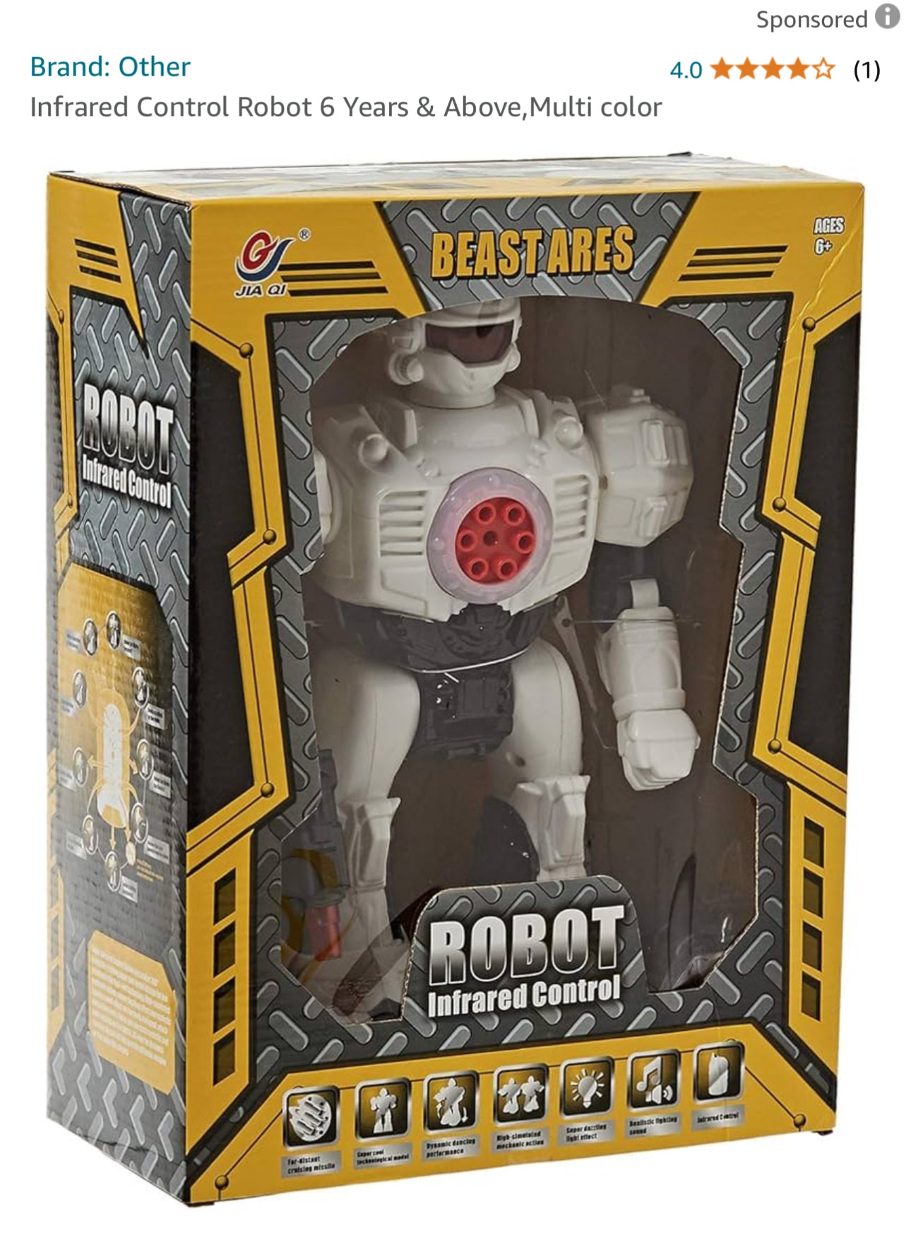 Battery operated robot