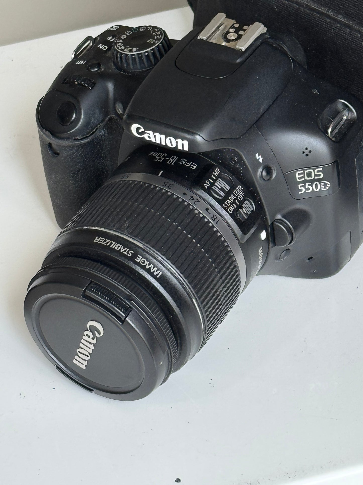 Canon EOS 550D camera and lenses set