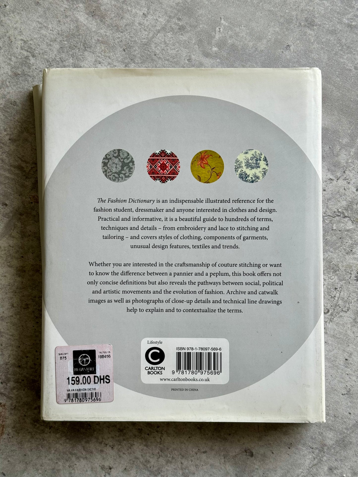 Fashion Dictionary Book