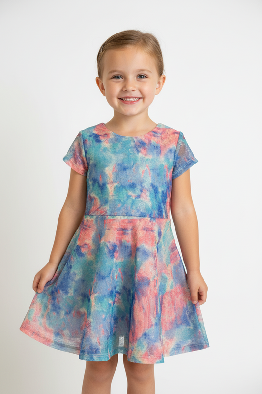 Preloved “Young Dimensions “ Laced Dress for 4-5 years old girl