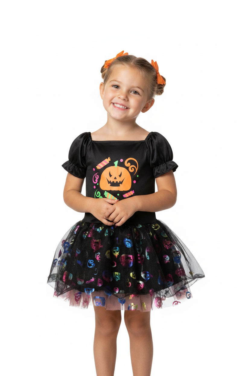 Preloved Halloween Dress and Stockings for a 3-4 years old girl