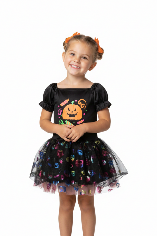 Preloved Halloween Dress and Stockings for a 3-4 years old girl