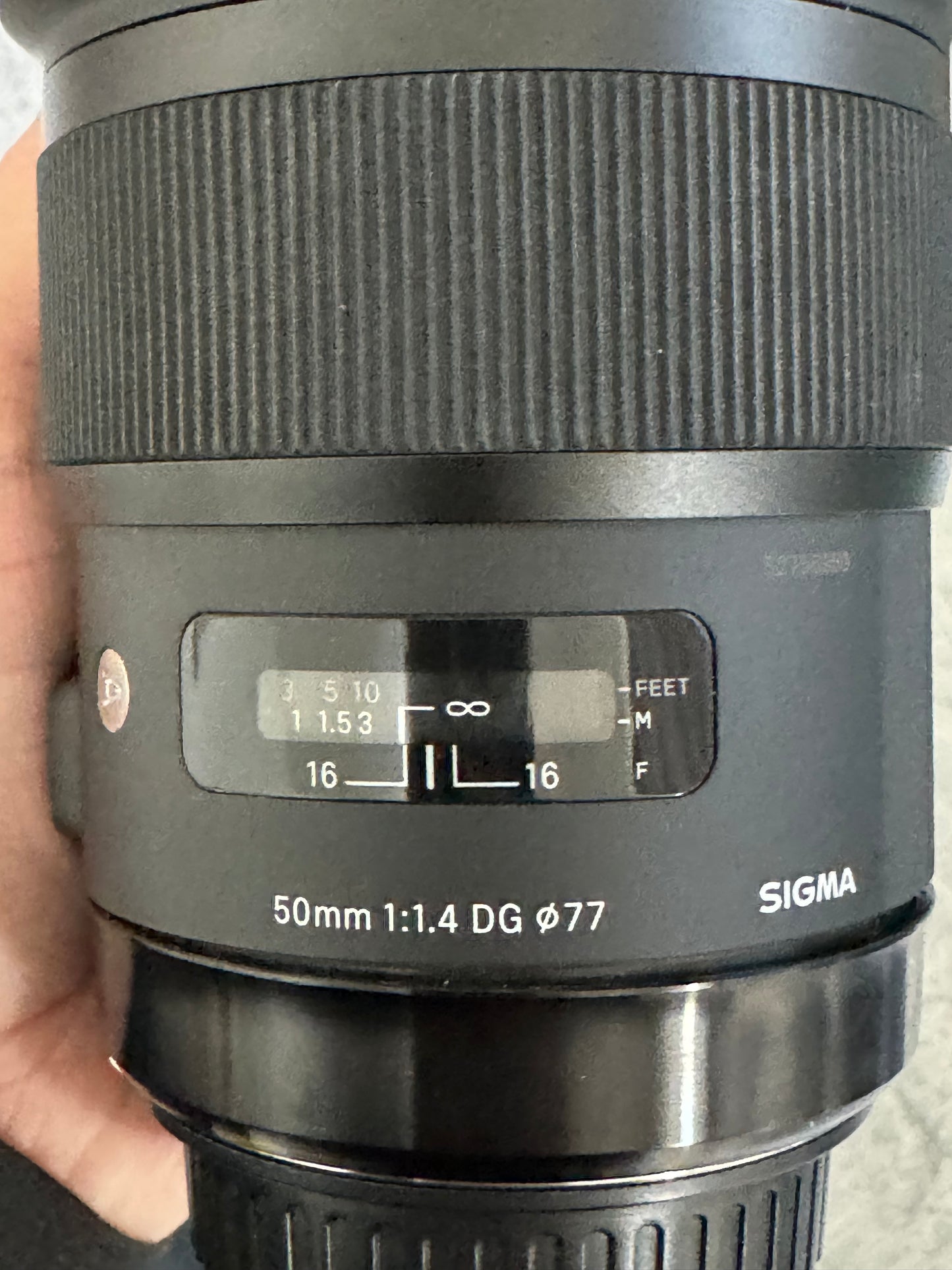 Sigma photo lens 1:1.4