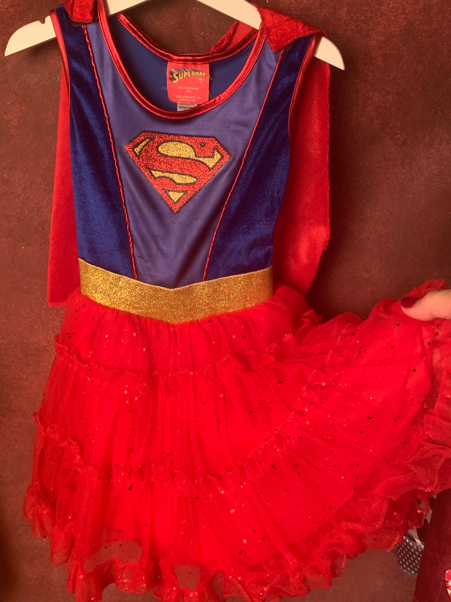 Supergirl fancy costume dress