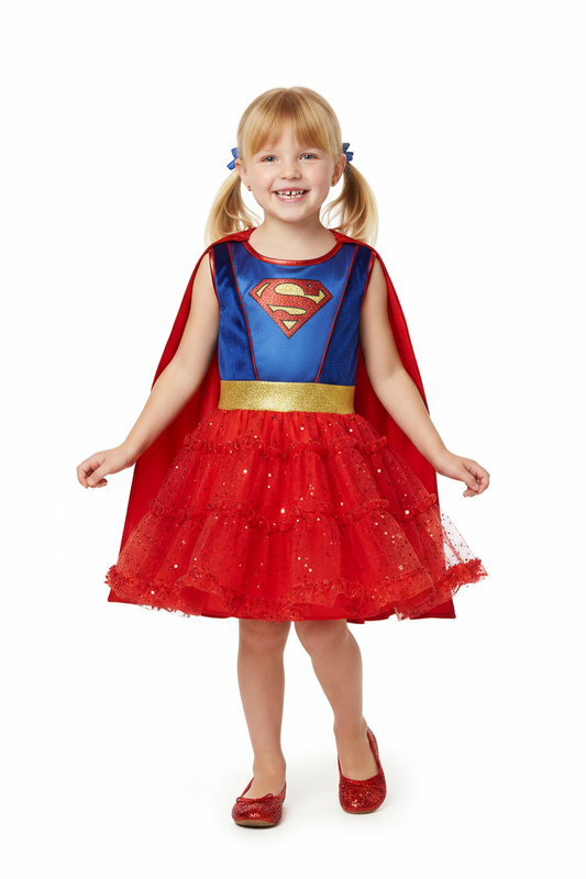 Preloved Supergirl fancy costume dress