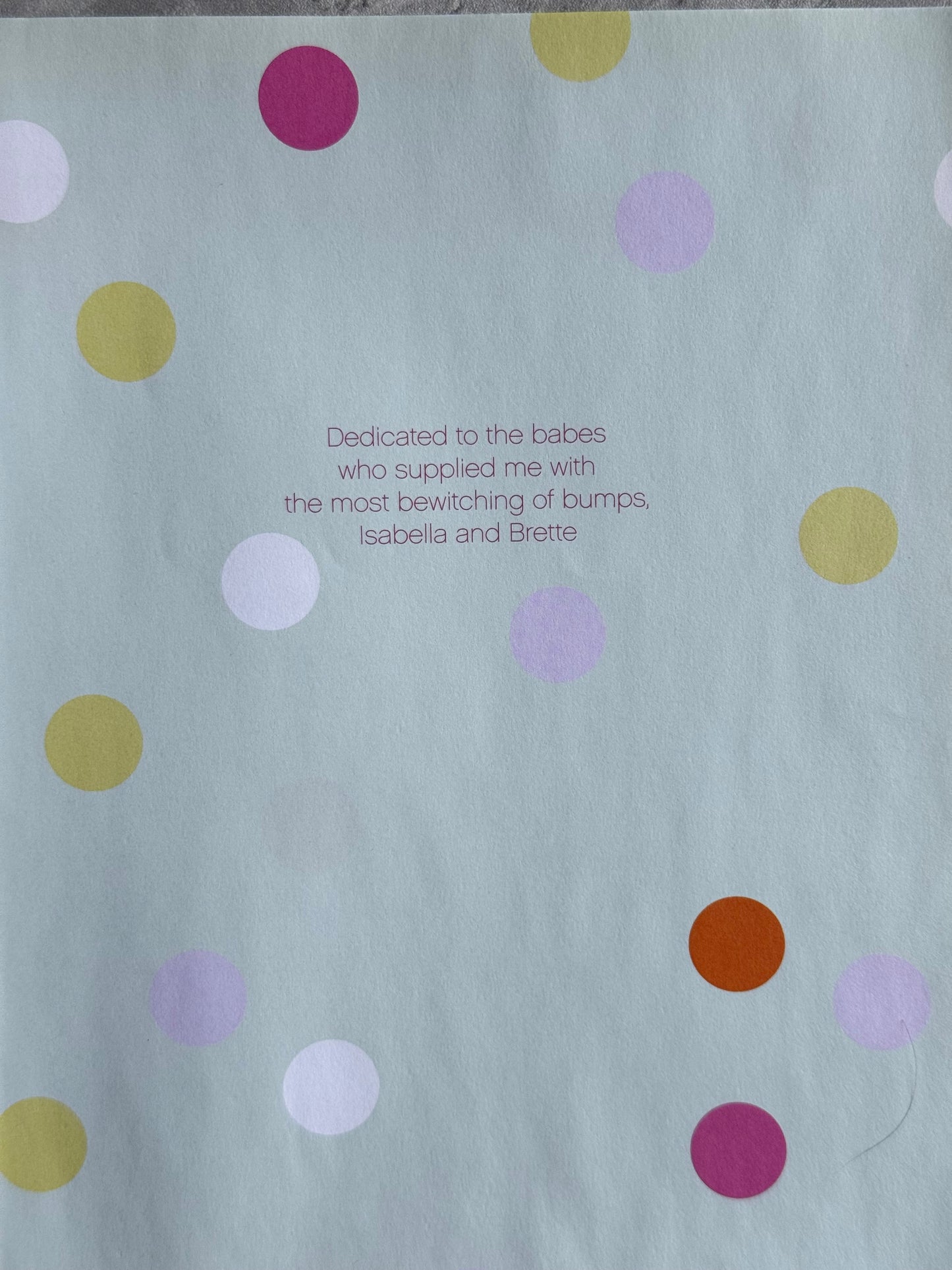 “ Bump it up” book by Amy Tara Koch