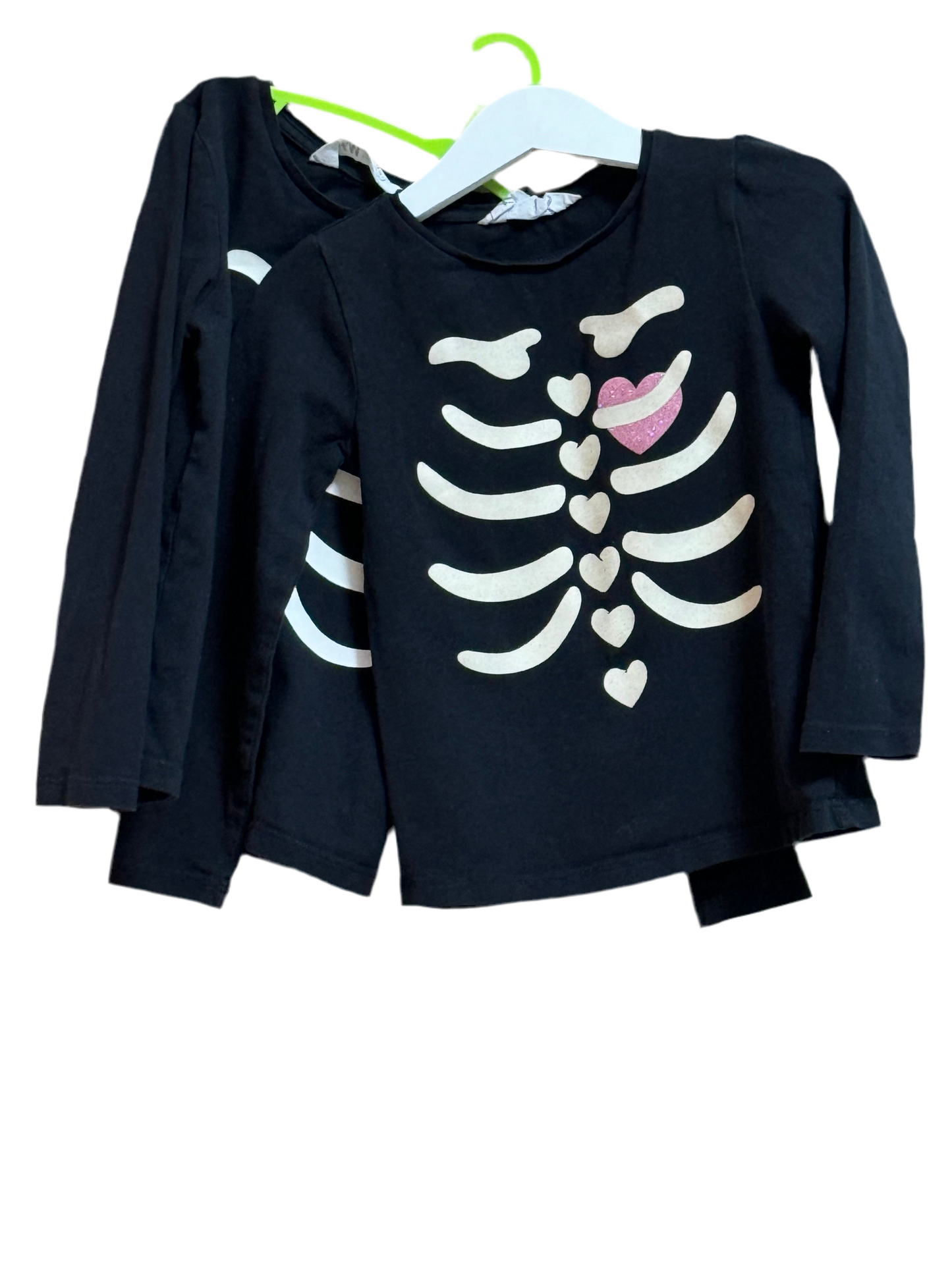 H&M twin skeletons t-shirts 2-4 years