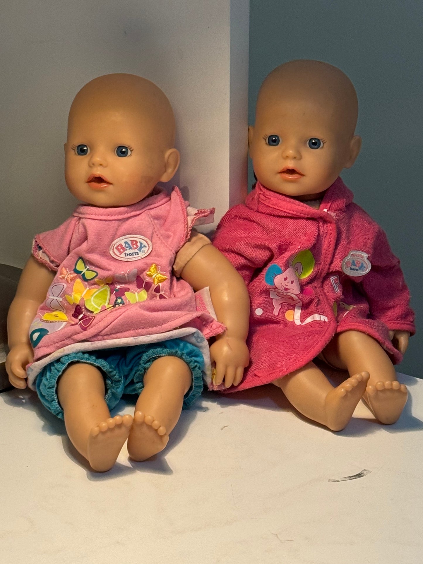 Twin baby dolls