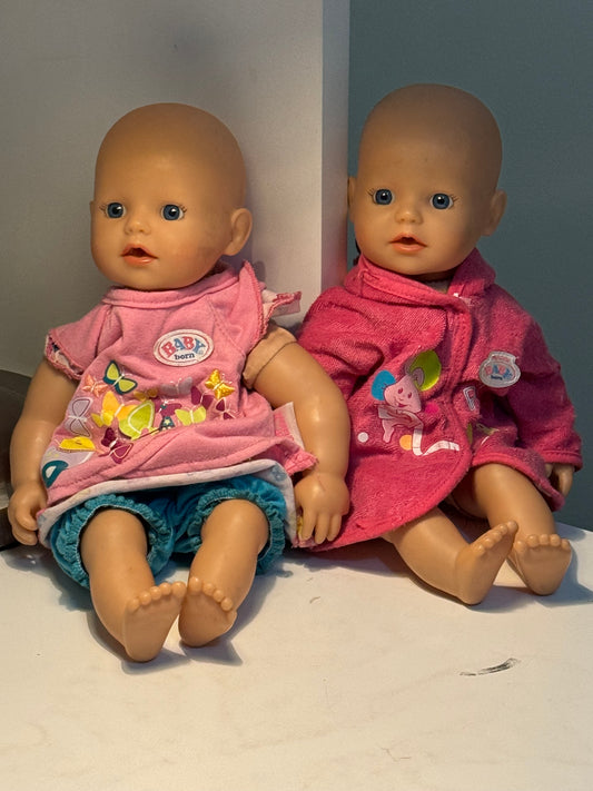 Twin baby dolls