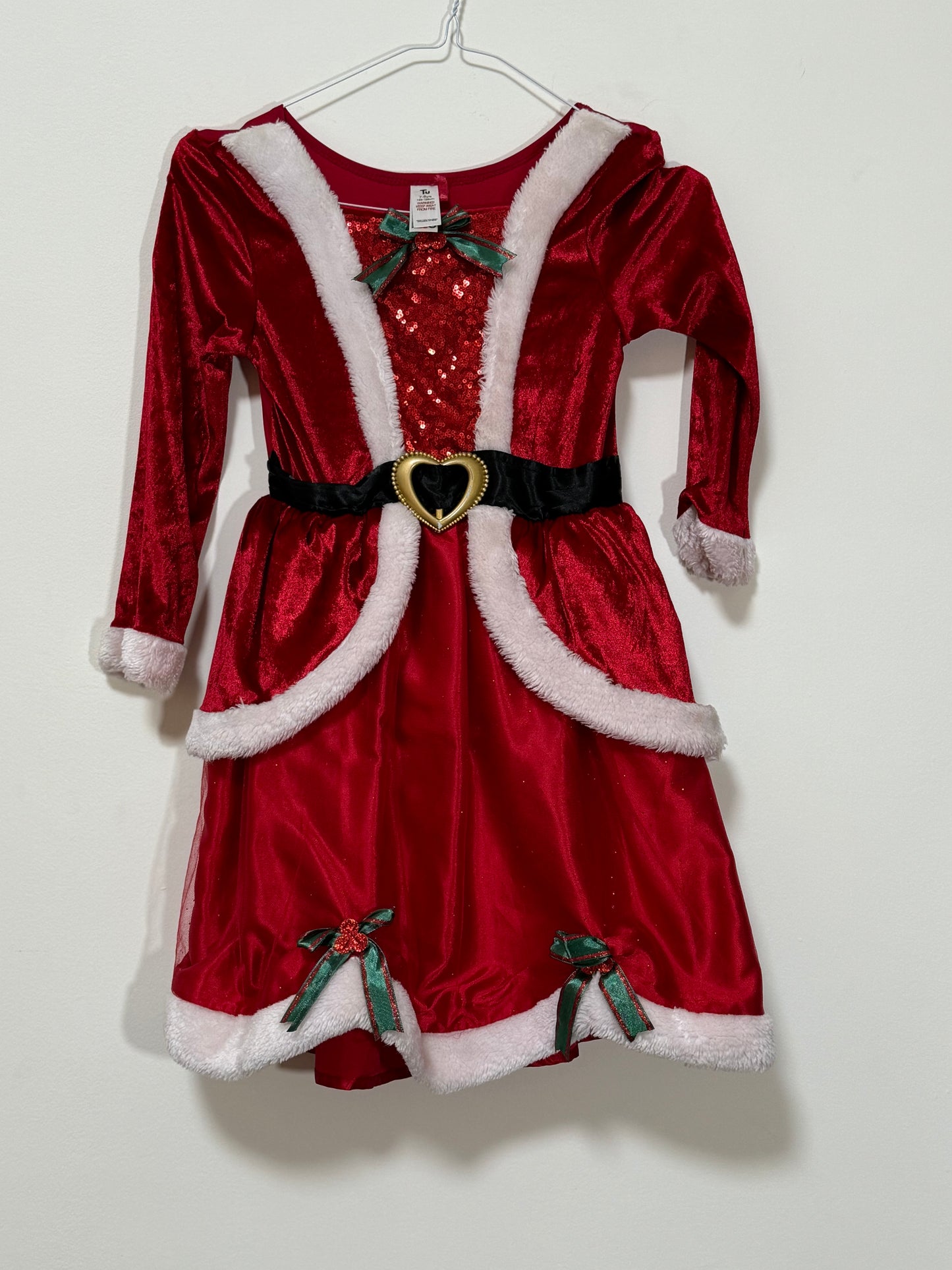TU Santa Dress for 7-8 years old girl