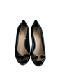 Emporio Armani black glossy ladies shoes, size 40