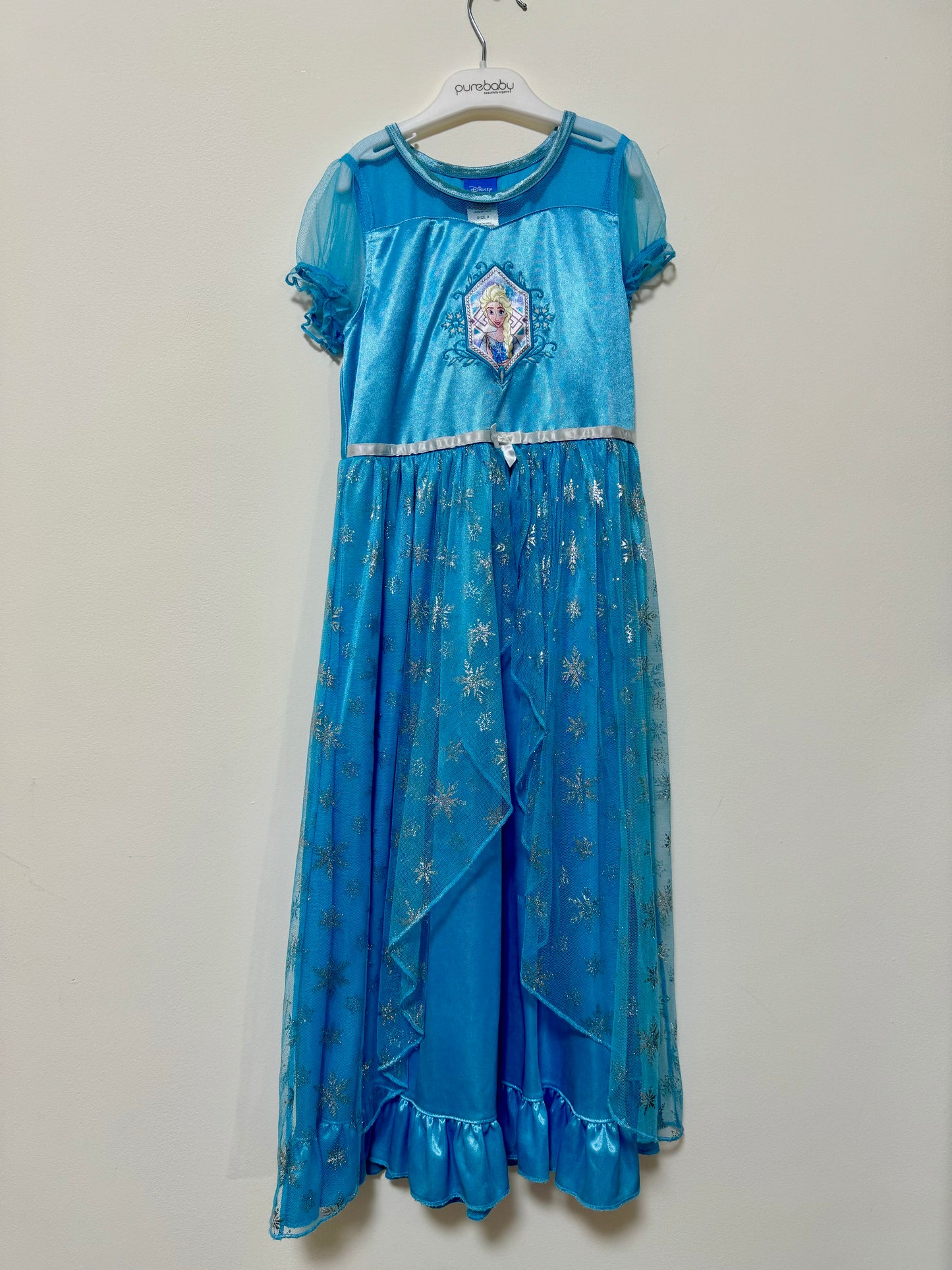 Disney, Frozen, Elsa dress, size 8