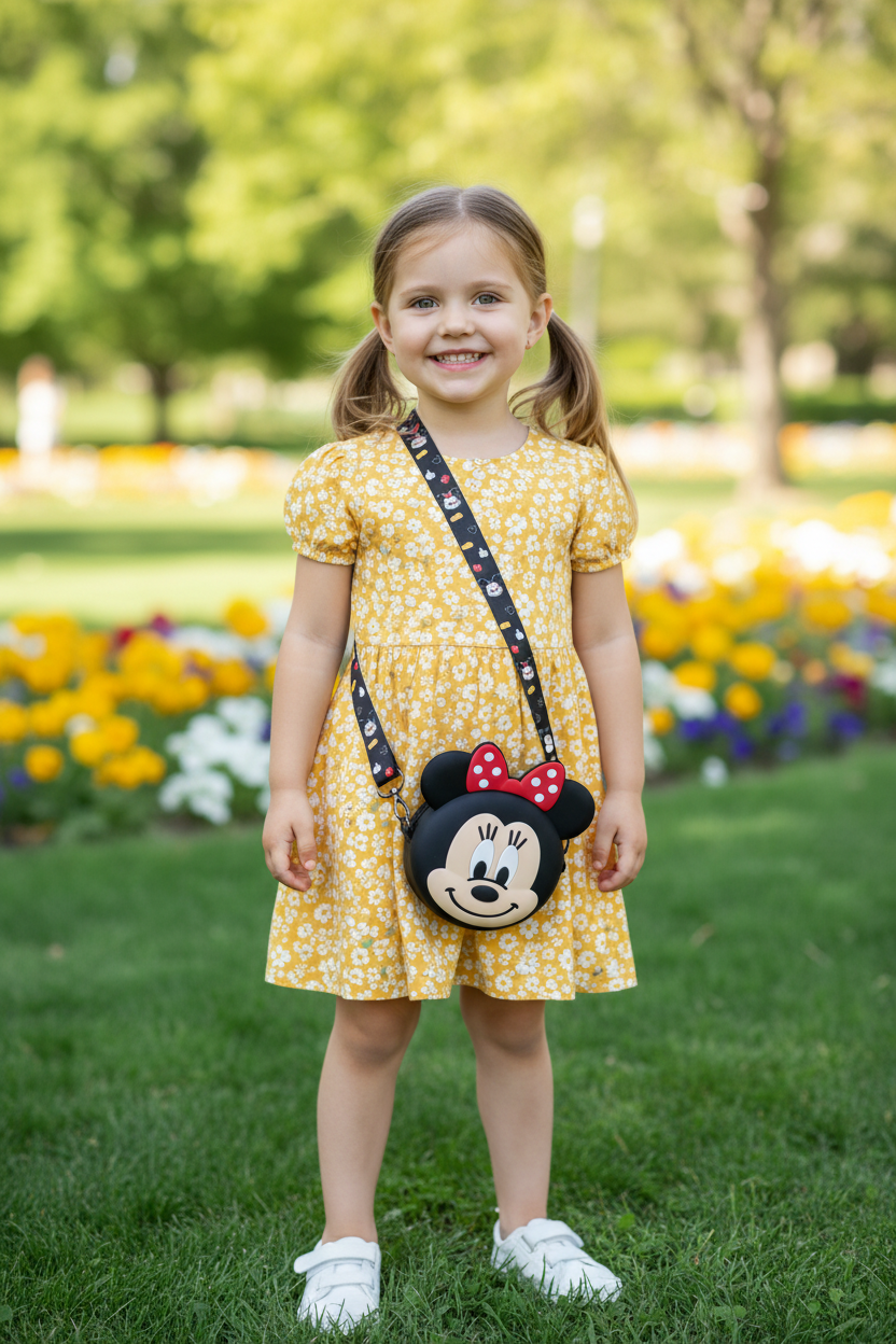 Mini Mouse over the shoulder kids purse