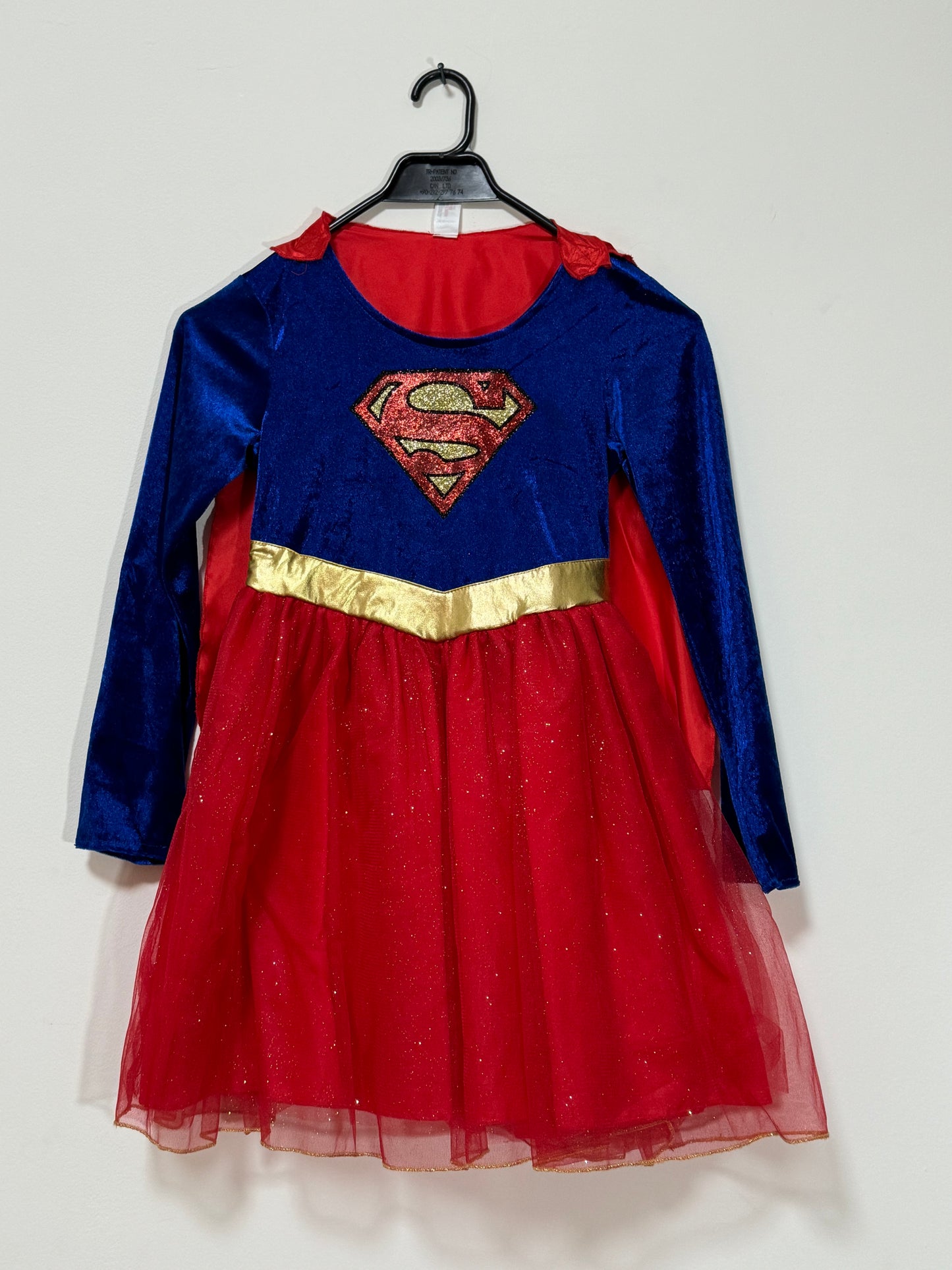 TU Supergirl fancy dress, 9-10 years