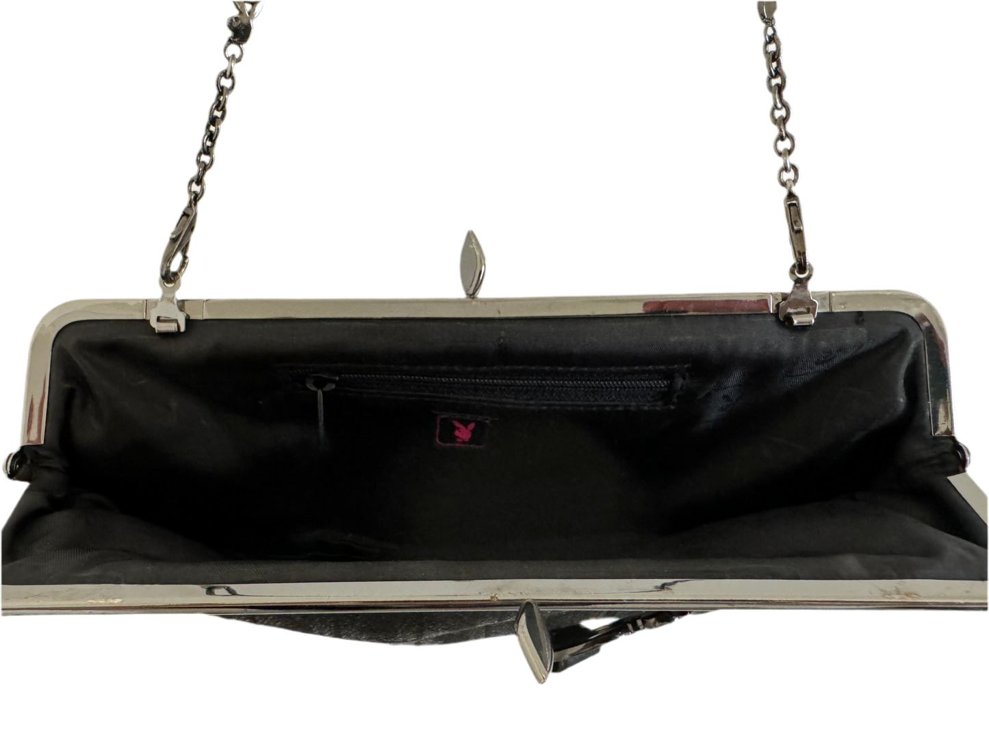 “ Playboy”over the shoulder bag on a chain