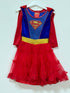 Halloween Party Dress, Superman girl, 5-6 years