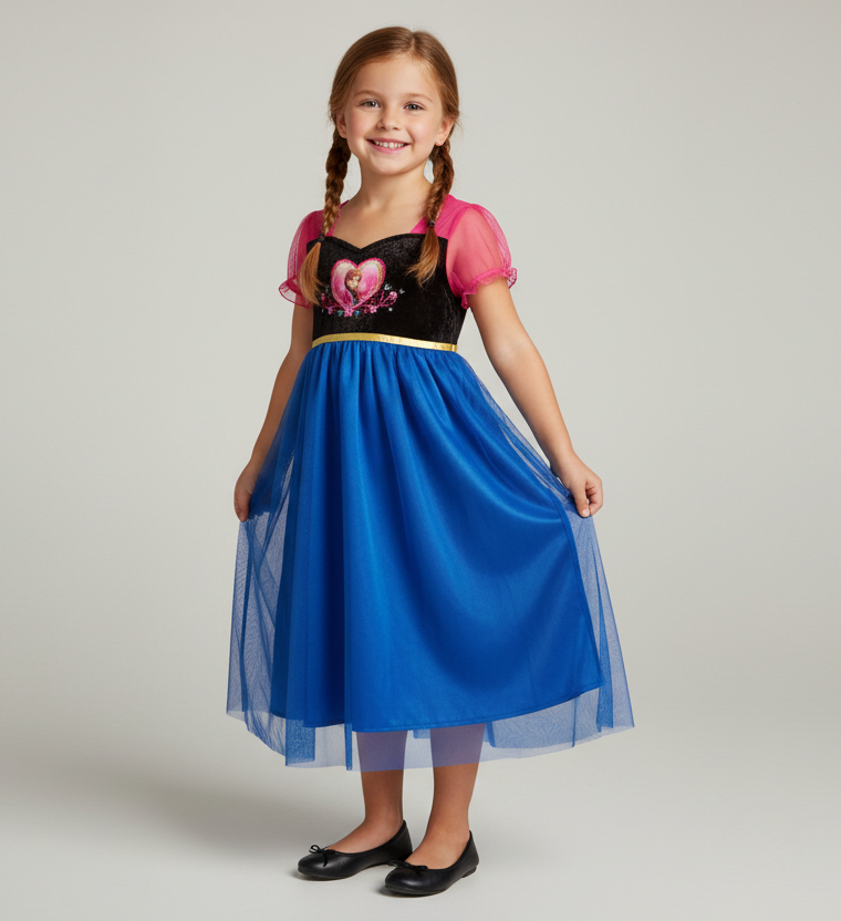 Preloved Original Disney Dress Anna from “Frozen”- 7 -8 years
