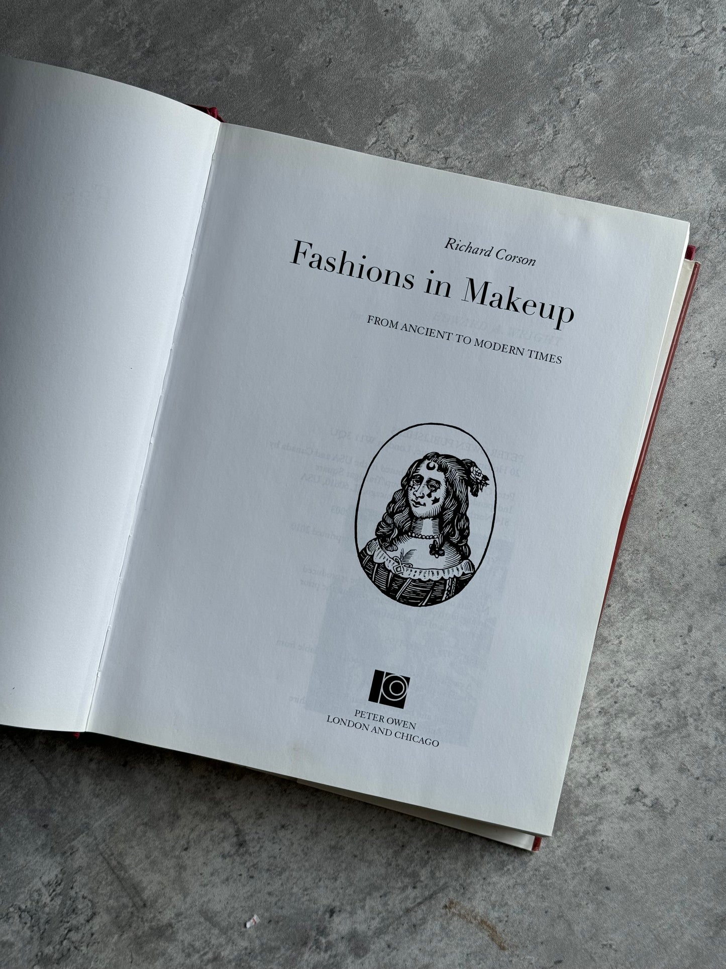 “ Fashions in Makeup, From Ancient to Modern Times” Book by Richard Corson