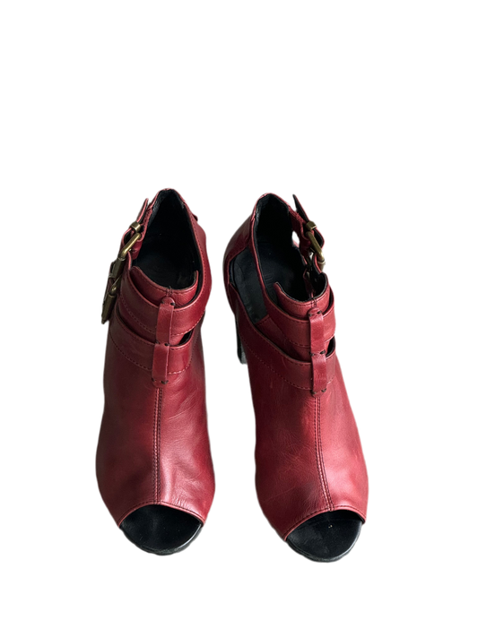 Diesel maroon color ladies shoes, size 40