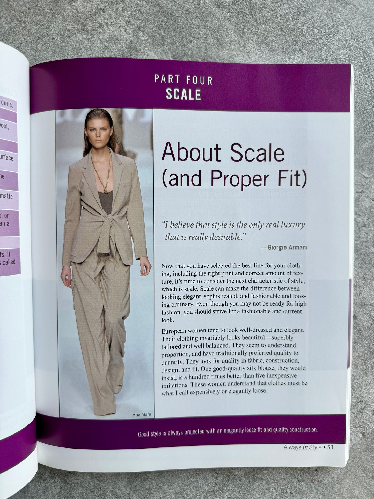 Book “Always in Style” by Boris Pooser
