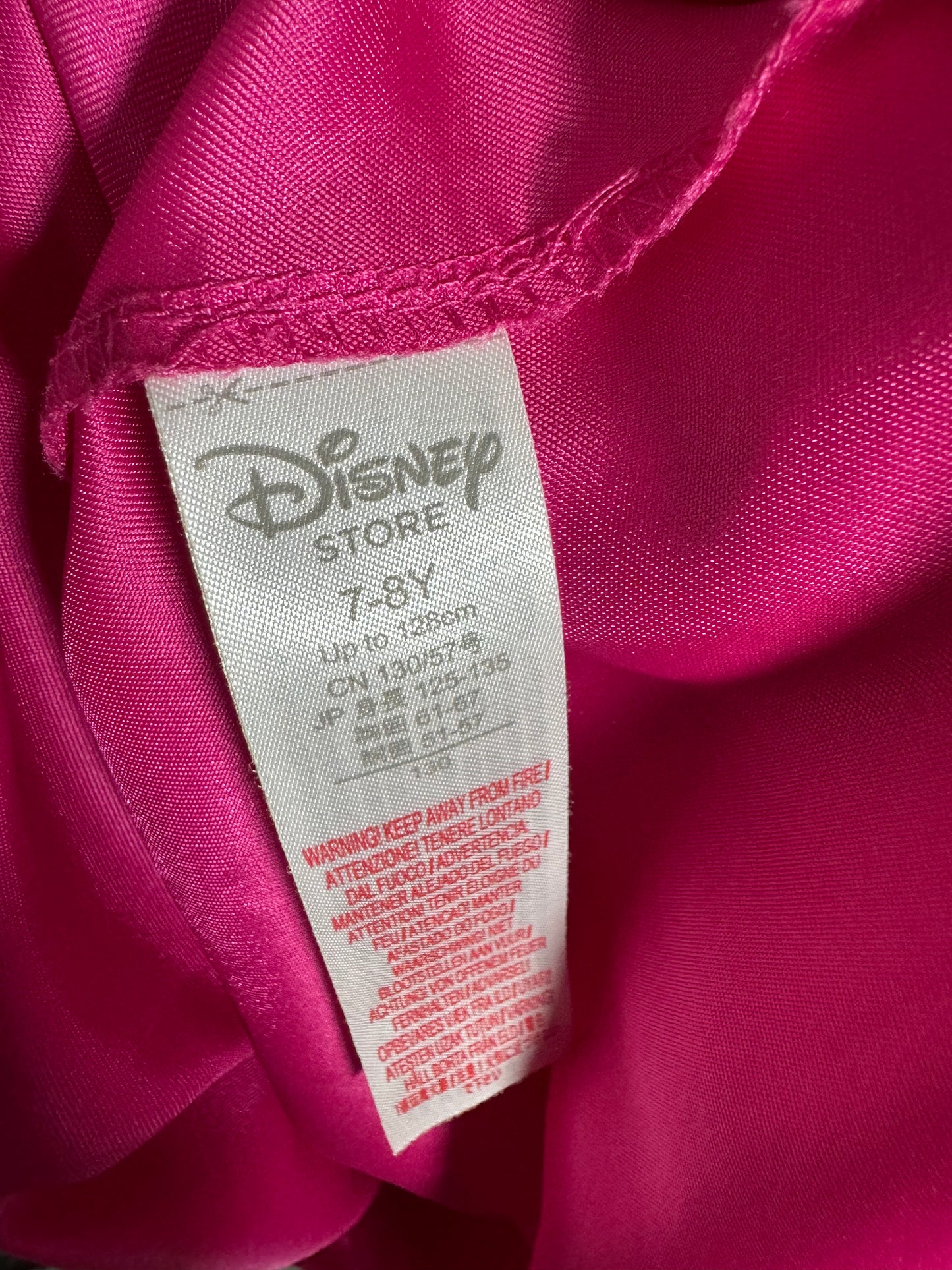 Disney Store Fancy Dress, 7-8 years
