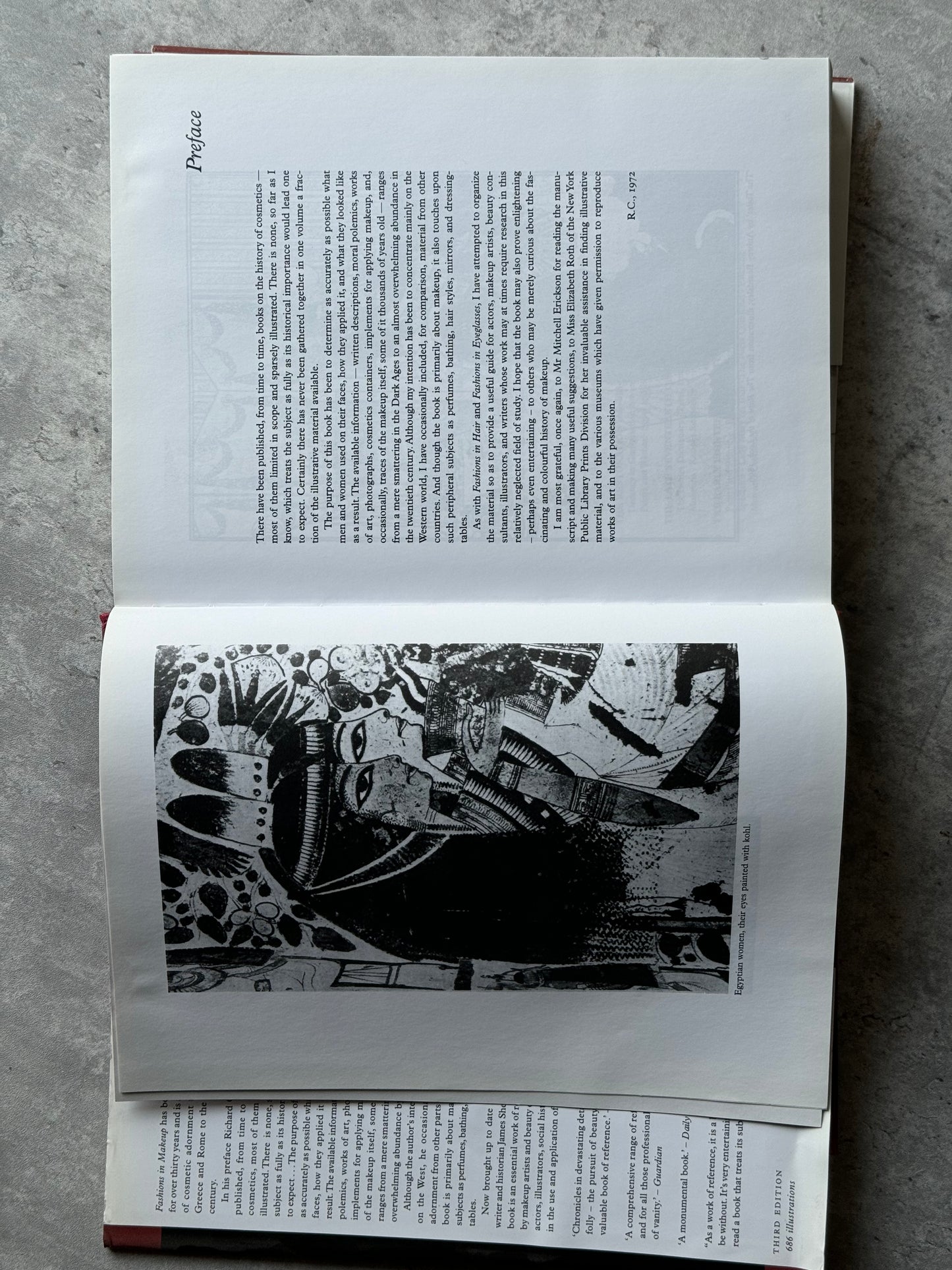 “ Fashions in Makeup, From Ancient to Modern Times” Book by Richard Corson