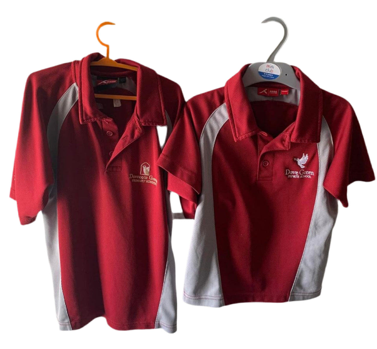 Dove Green PE uniforms