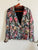 Zara ladies floral patterned jacket, size XL