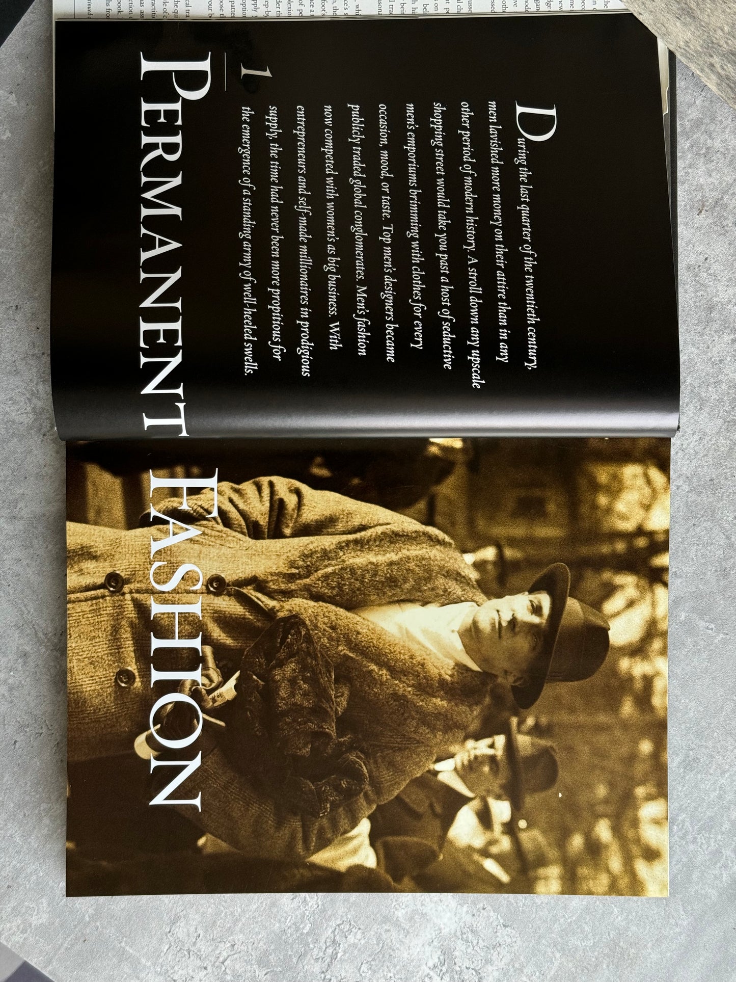 “Dressing the Man. Mastering the Art of Permanent Fashion” book by Alan Flusser.