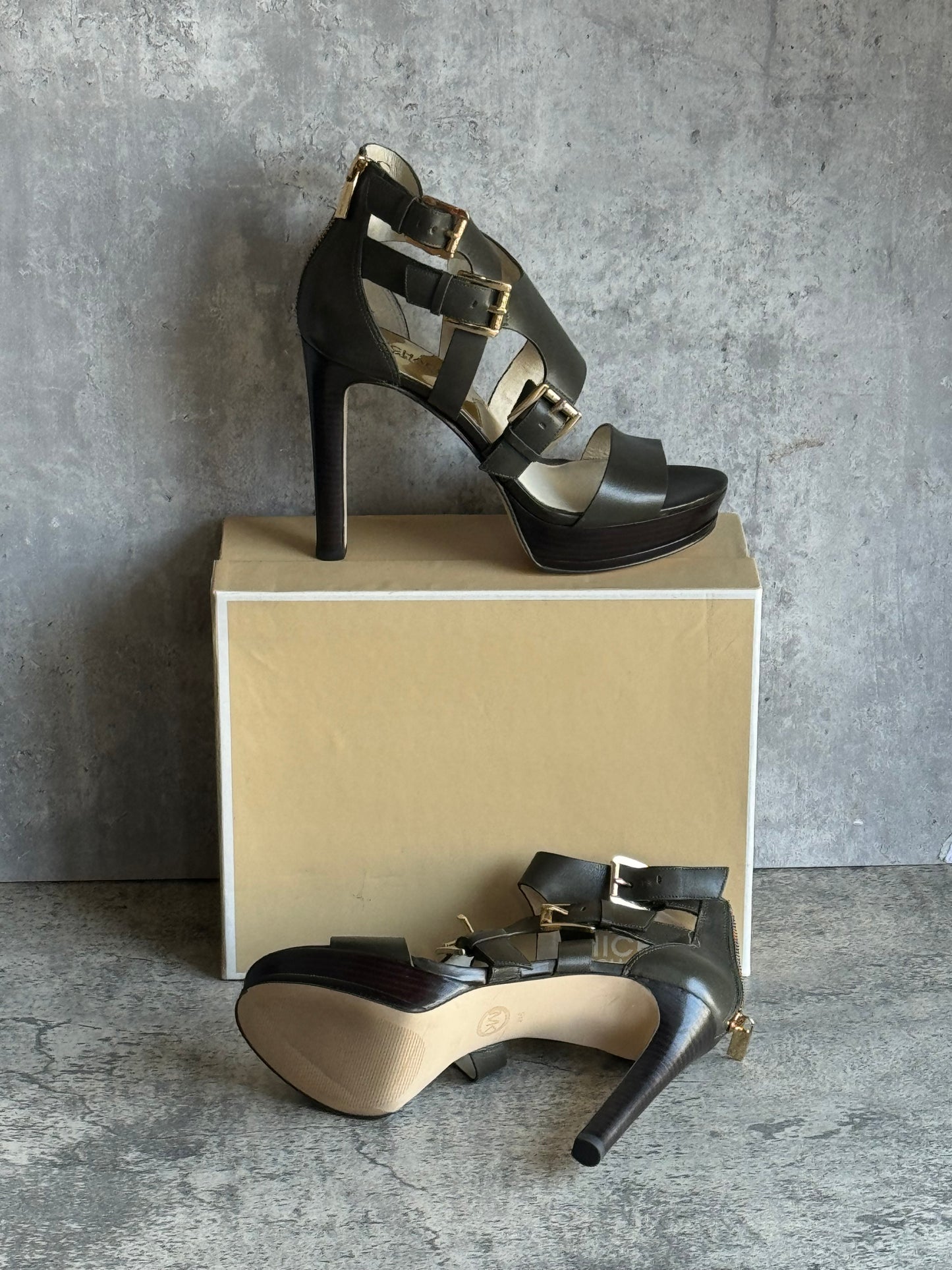 Michael Kors high heeled ladies shoes, size 40