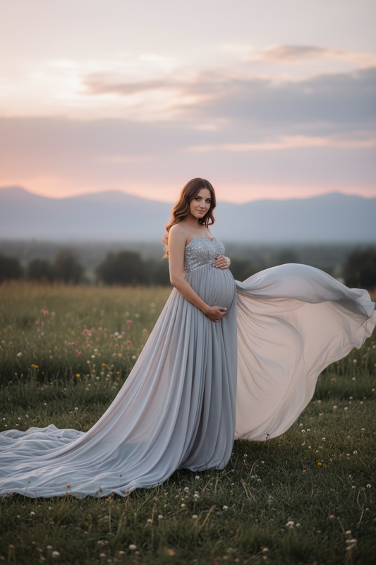 Preloved Maternity Dress for Photoshoot