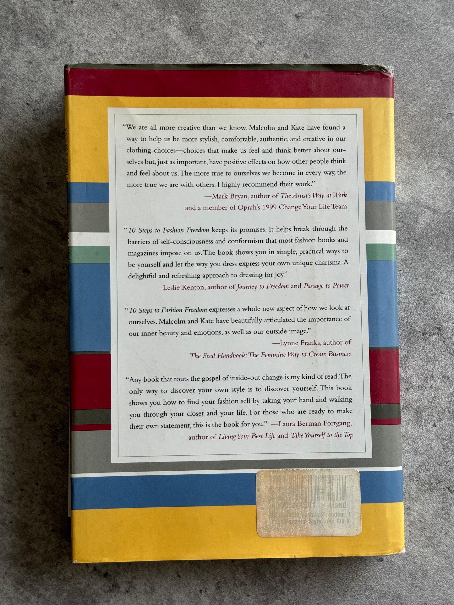 10 steps to fashion freedom book