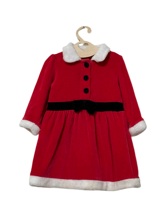 Santa dress, 12 months baby girl