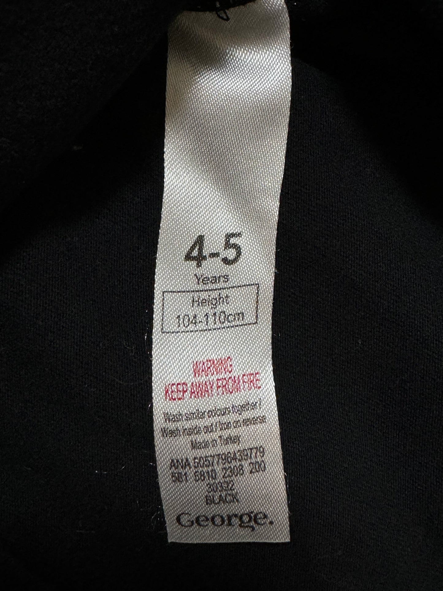 Twin tops for 4-5 years.