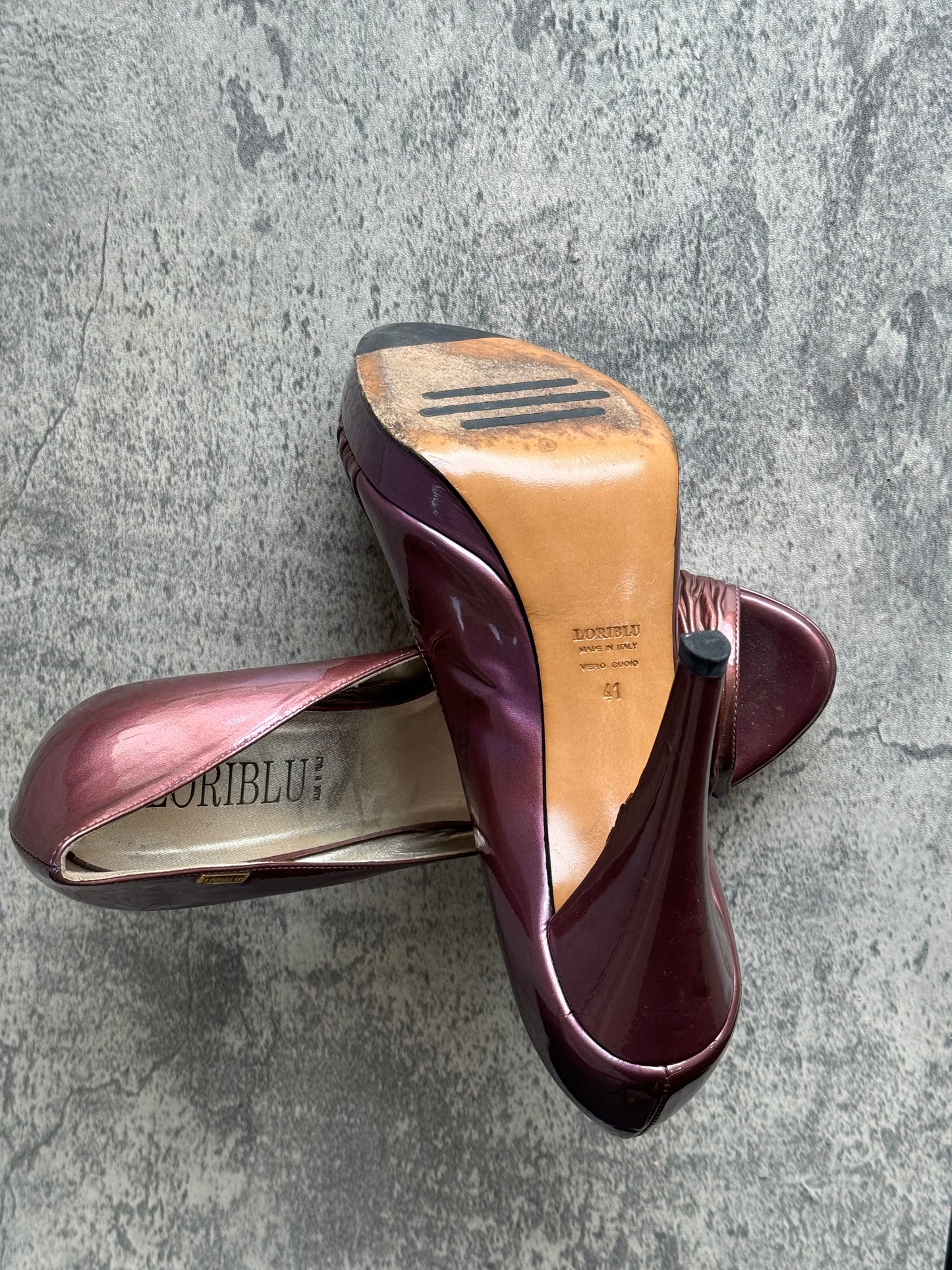 Loriblu high heeled ladies shoes, size 41