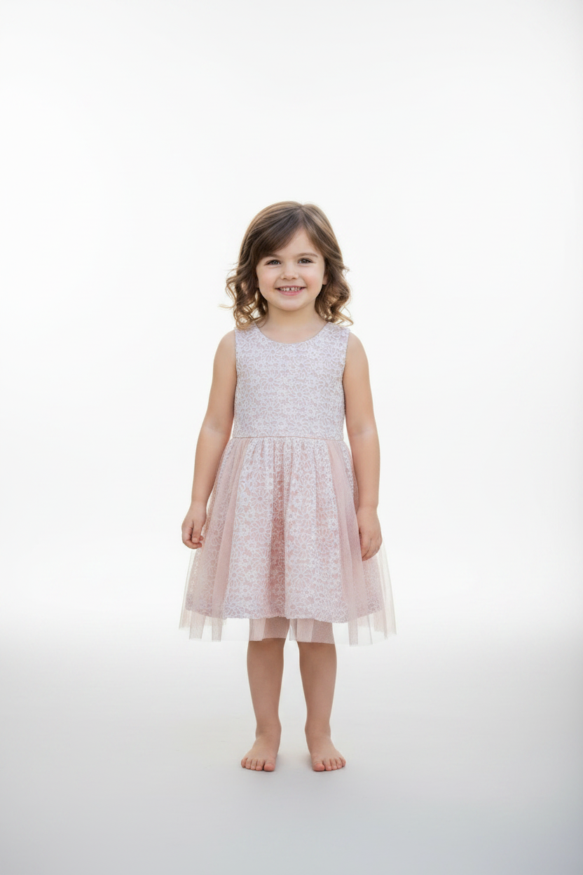Preloved Laced Dress for 4-5 years old girl