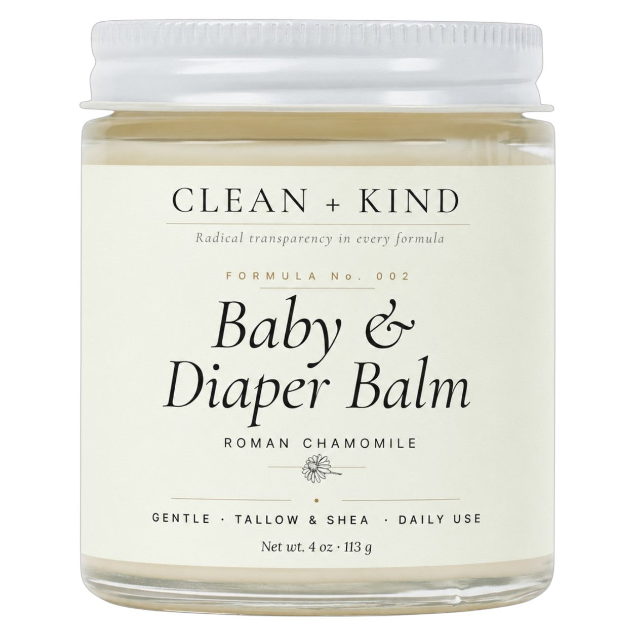 Gentle Baby & Diaper Rash Balm