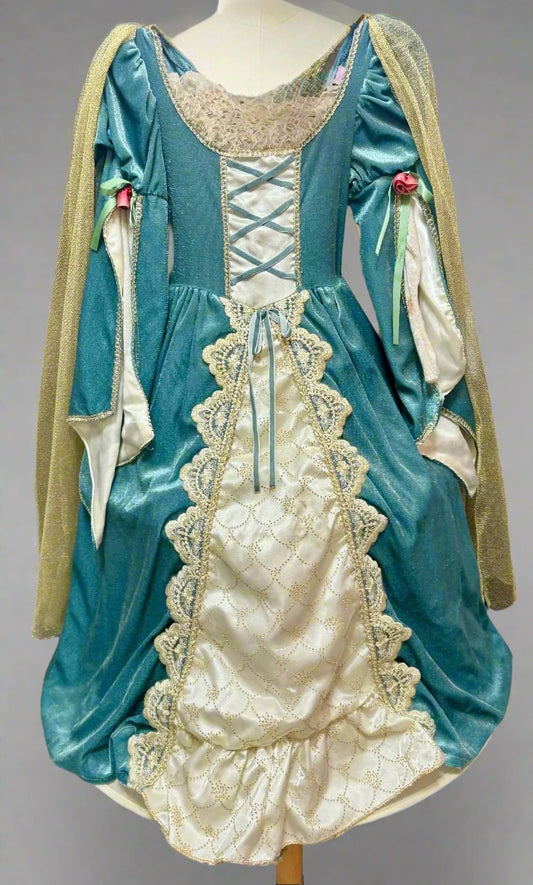 "I want to Be" Blue medieval gown